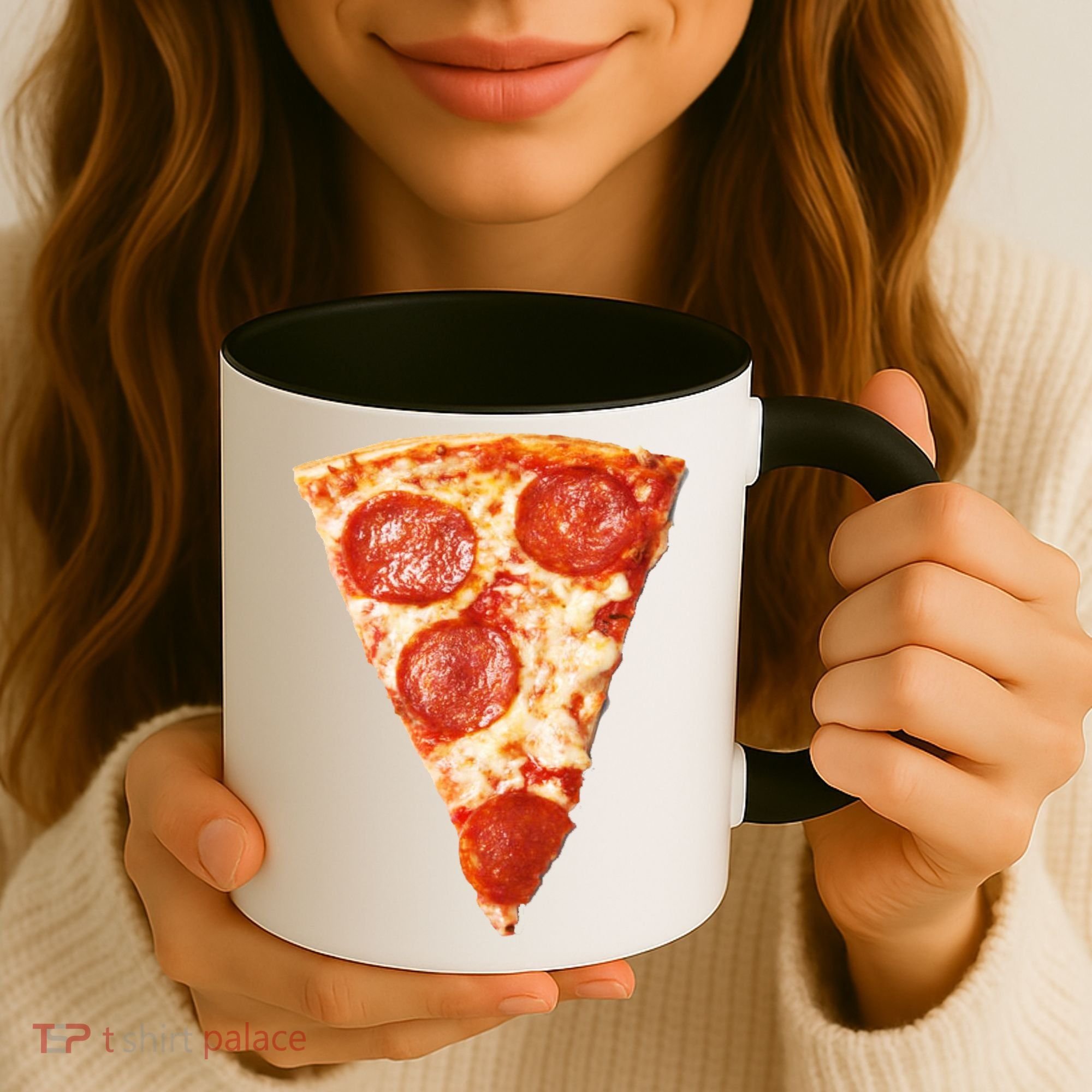 Slice Of Pepperoni Pizza Coffee Mug
