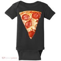 Slice Of Pepperoni Pizza Baby Bodysuit thumb 0