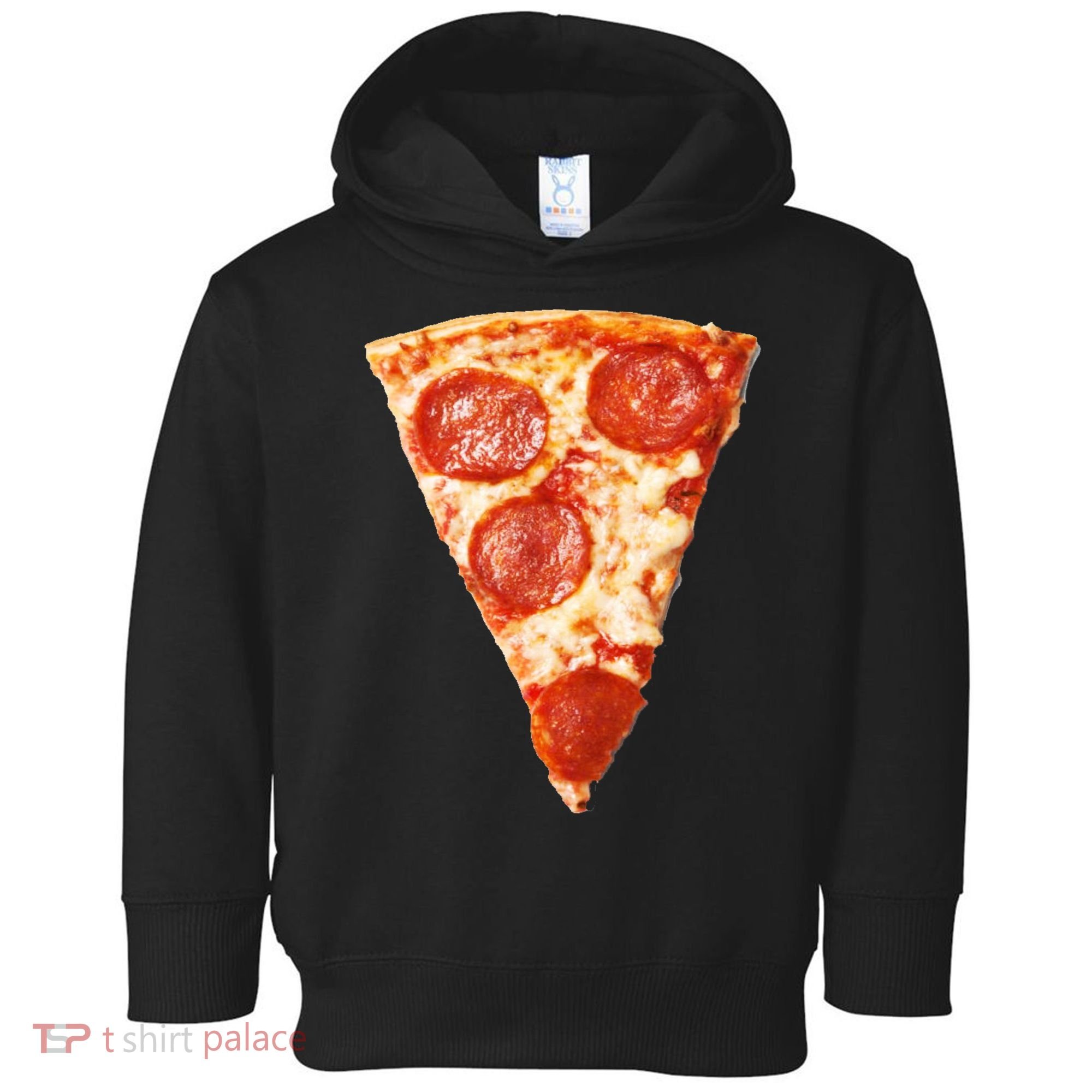 Slice Of Pepperoni Pizza Toddler Hoodie