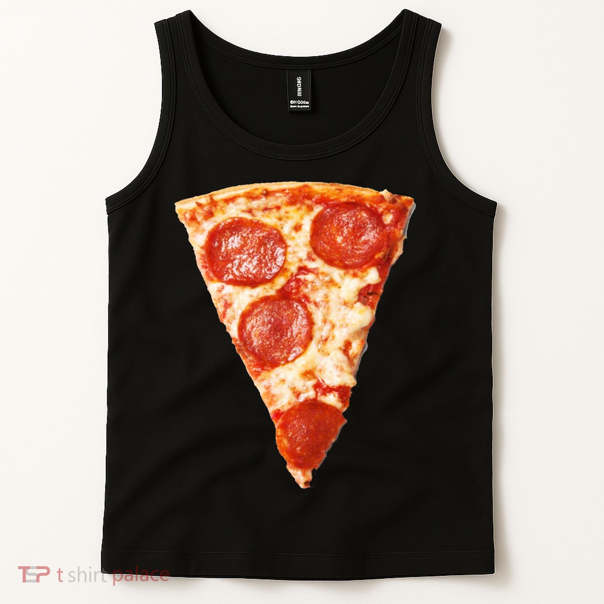 Slice Of Pepperoni Pizza Tank Top