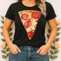 Slice Of Pepperoni Pizza Women's T-Shirt thumb 2