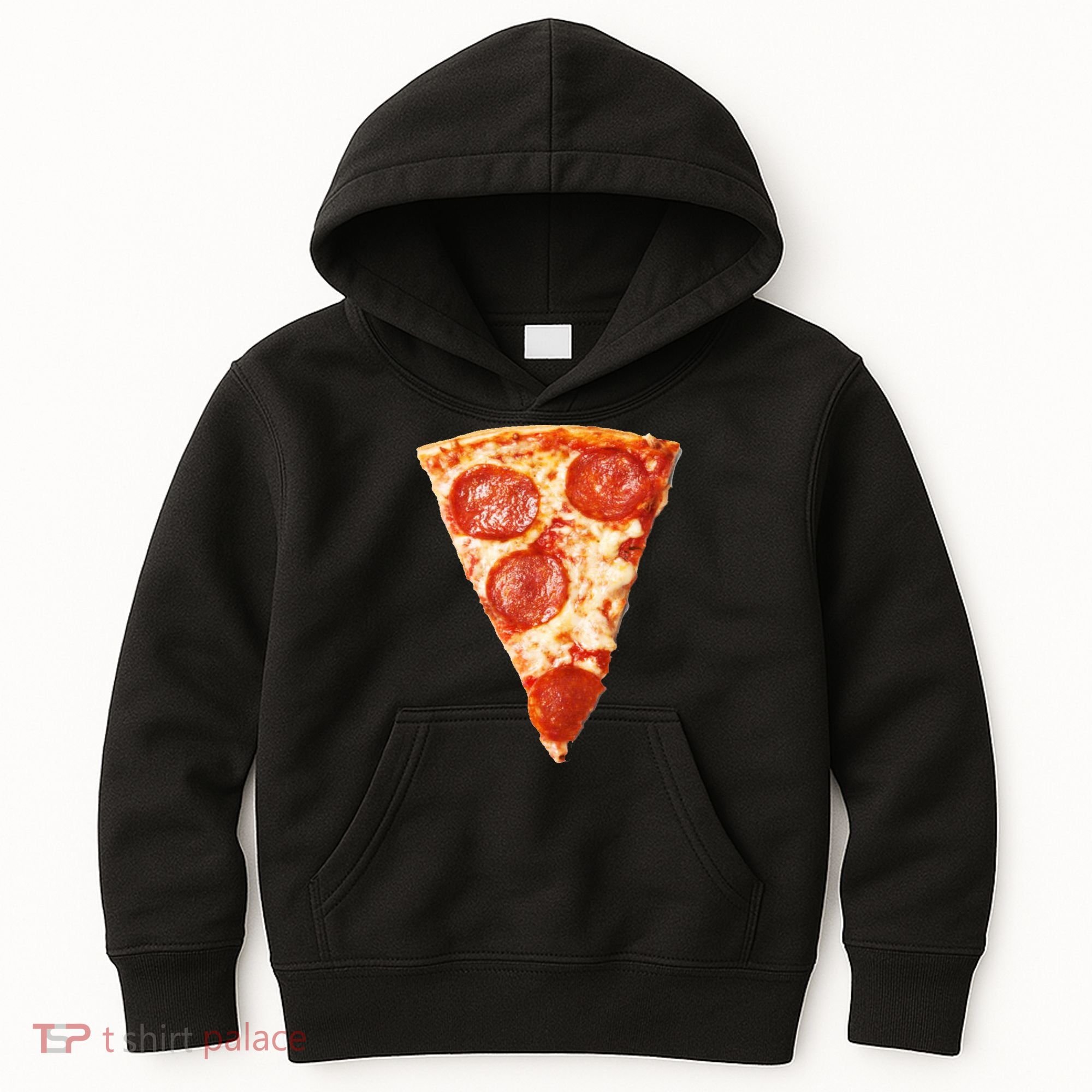 Slice Of Pepperoni Pizza Kids Hoodie