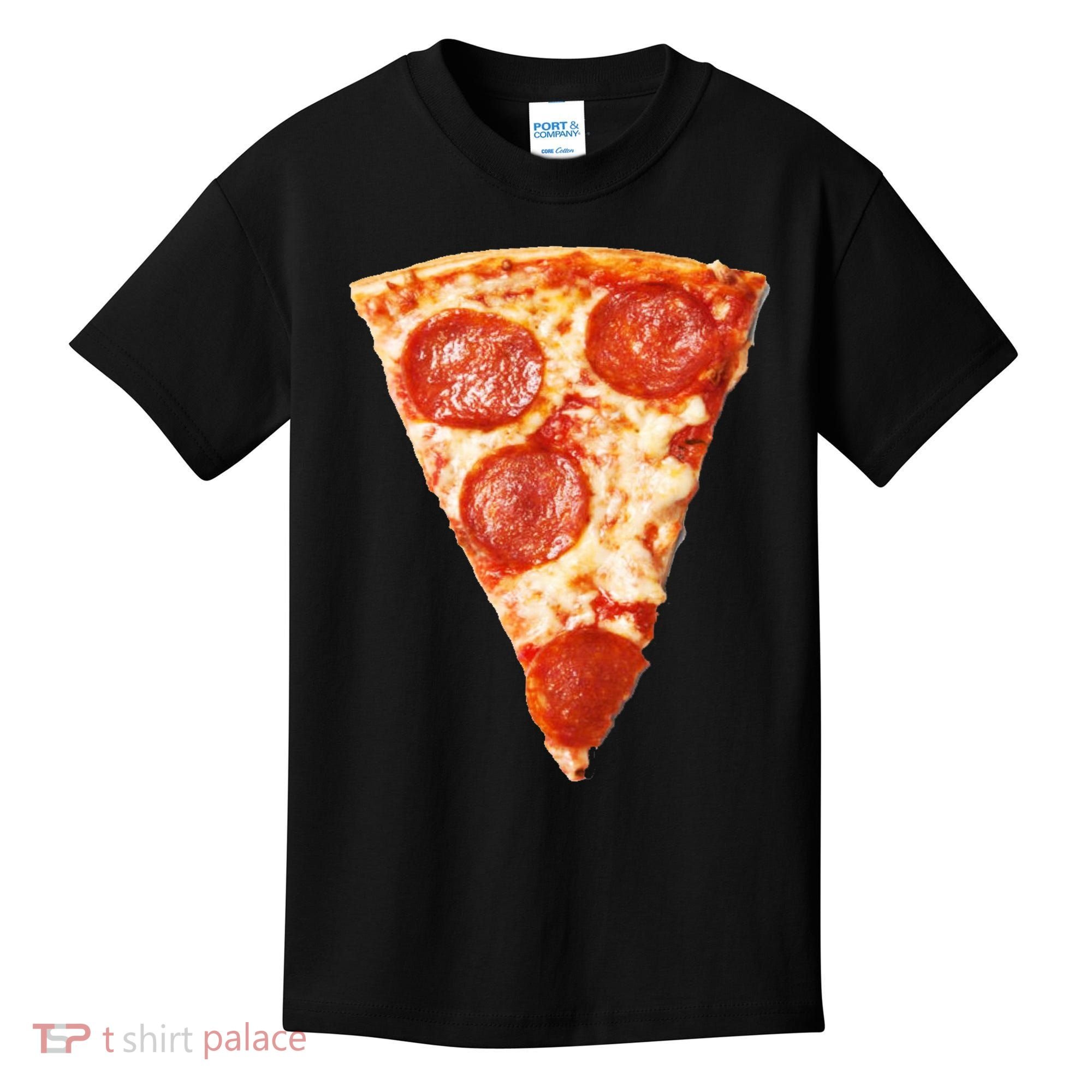 Slice Of Pepperoni Pizza Kids T-Shirt