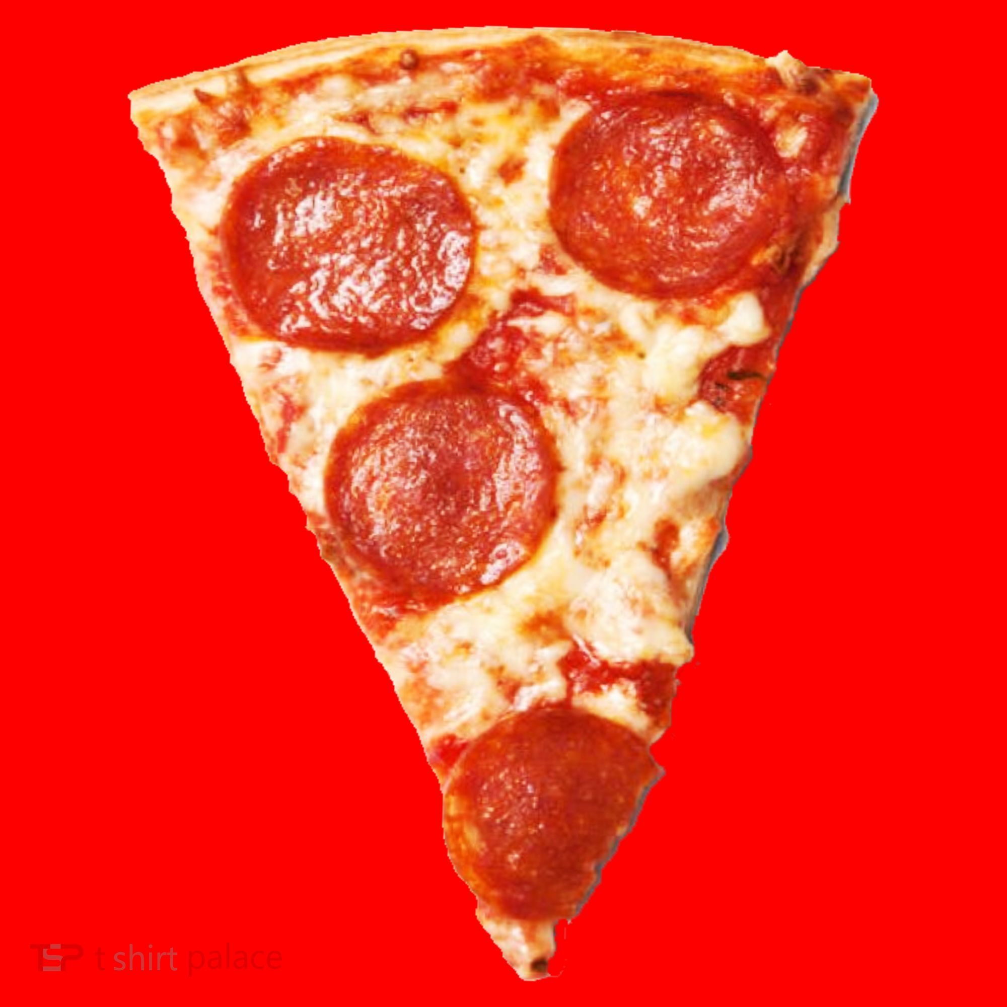 Slice Of Pepperoni Pizza Santa Hat