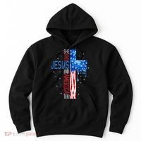 She Loves Jesus And America Too Hoodie thumb 0
