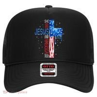 She Loves Jesus And America Too Hat thumb 0