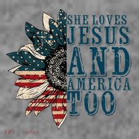 She Loves Jesus And America Too Toddler Hoodie thumb 2