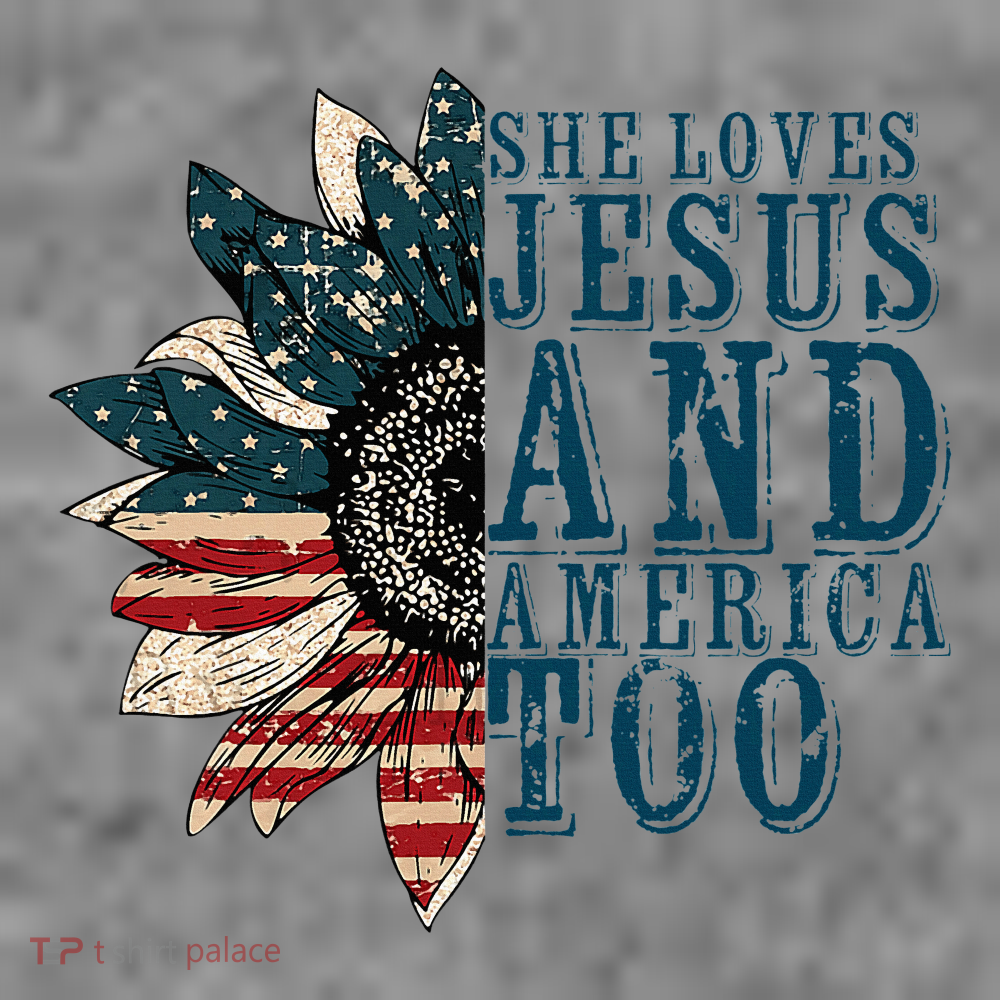 She Loves Jesus And America Too Toddler Hoodie