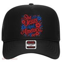 She Loves Jesus And America Too Hat thumb 0