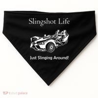 Slingshot Life Just Slinging Around USA-Made Doggie Bandana thumb 0