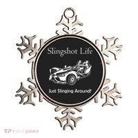 Slingshot Life Just Slinging Around Ornament thumb 0