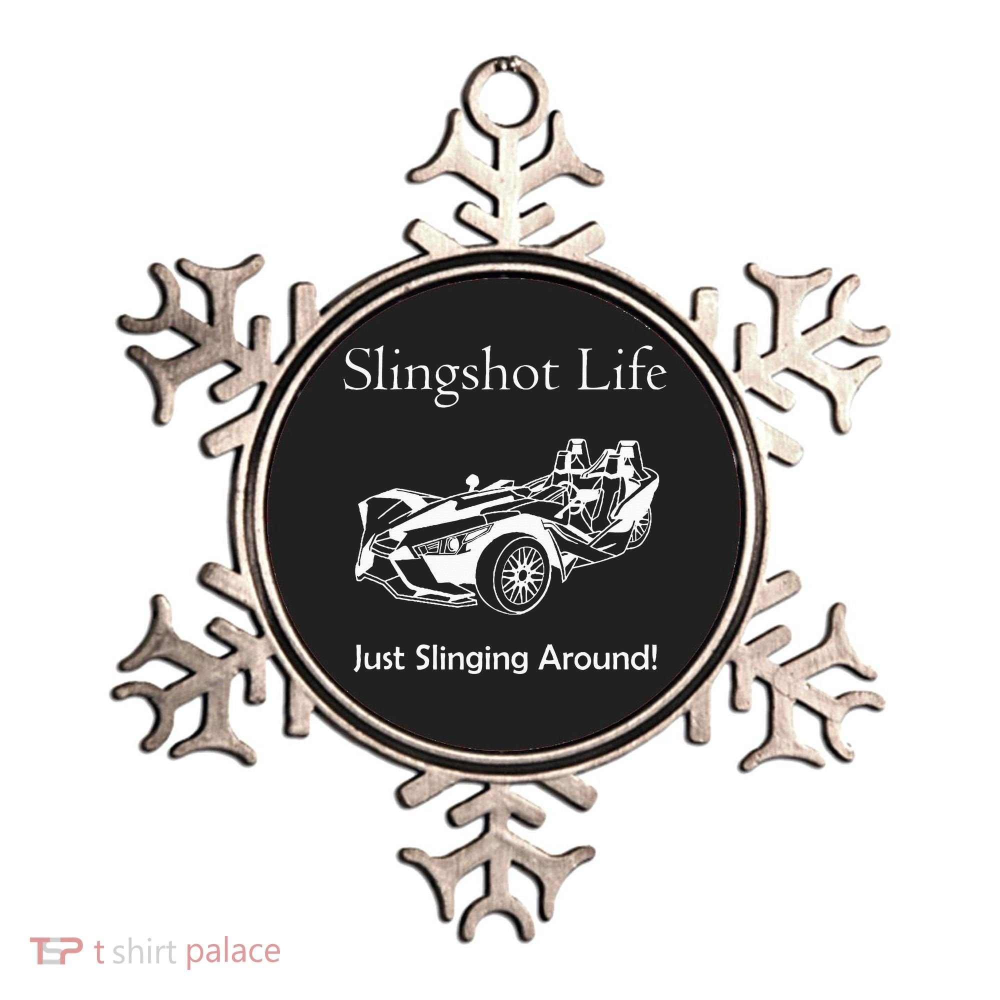 Slingshot Life Just Slinging Around Ornament