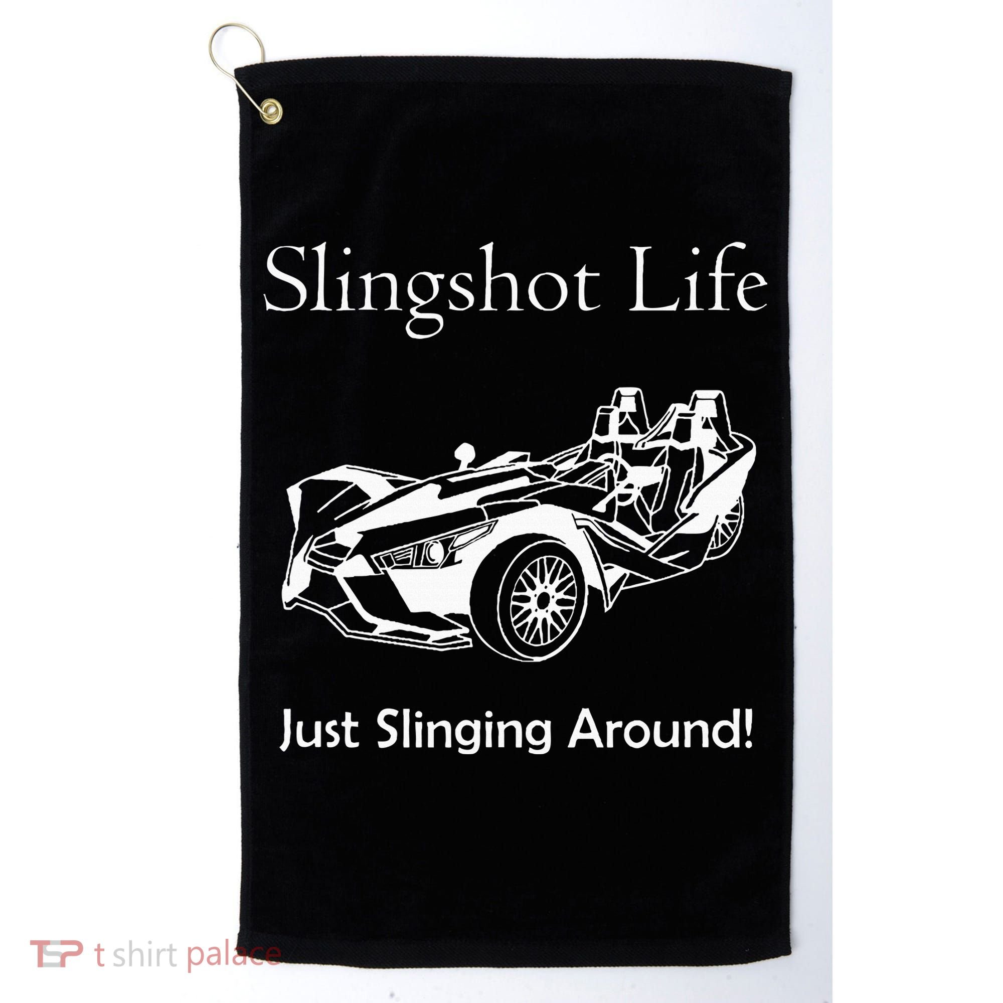 Slingshot Life Just Slinging Around Golf Towel