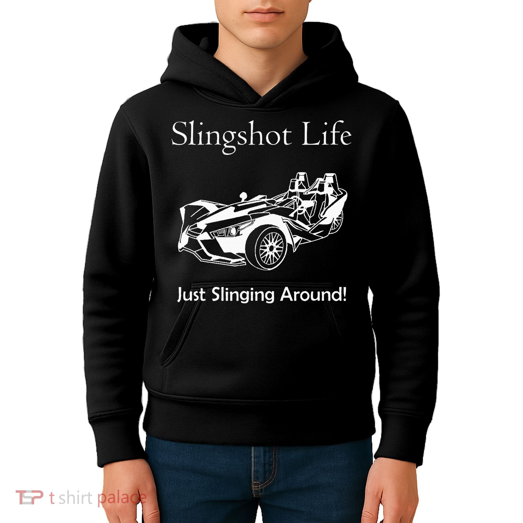Slingshot Life Just Slinging Around Kids Hoodie