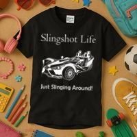 Slingshot Life Just Slinging Around Kids T-Shirt thumb 3
