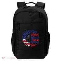 She Loves Jesus And America Too Backpack thumb 0