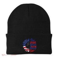She Loves Jesus And America Too Beanie thumb 0