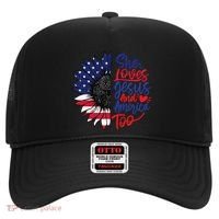She Loves Jesus And America Too Hat thumb 0