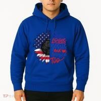 She Loves Jesus And America Too Hoodie thumb 2
