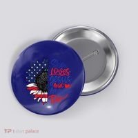 She Loves Jesus And America Too Button thumb 0