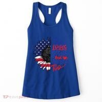 She Loves Jesus And America Too Women's Tank Top thumb 0