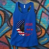She Loves Jesus And America Too Women's Tank Top thumb 3