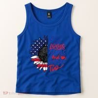 She Loves Jesus And America Too Tank Top thumb 2