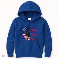 She Loves Jesus And America Too Kids Hoodie thumb 0