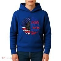 She Loves Jesus And America Too Kids Hoodie thumb 4