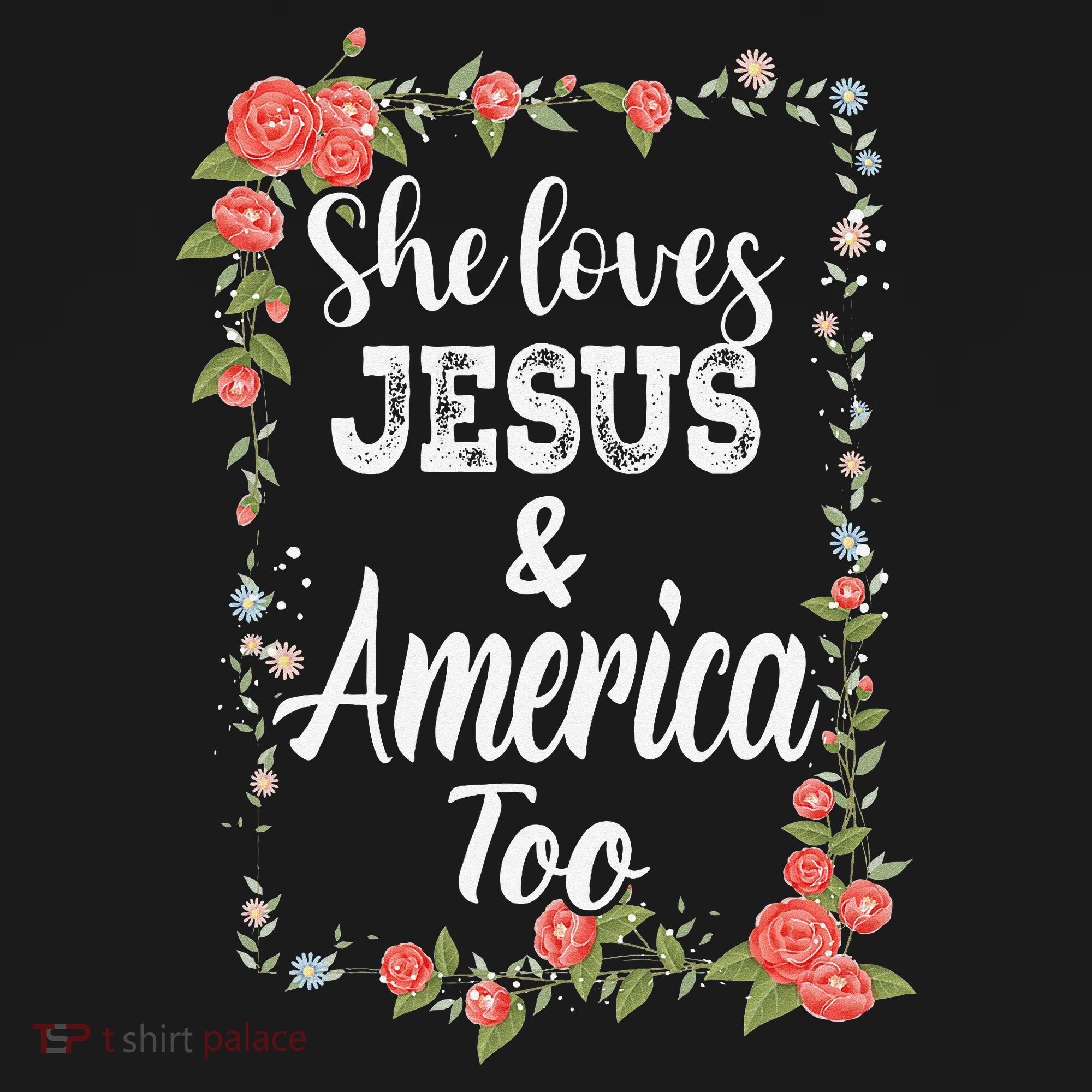 She Loves Jesus.And America Too 4th Of July Women's Hoodie