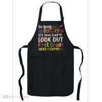 So Long Kindergarten Look Out 1st Grade Here I Come Apron thumb 0