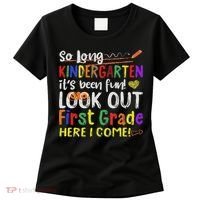 So Long Kindergarten Look Out 1st Grade Here I Come Women's T-Shirt thumb 0