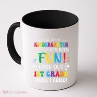 So Long Kindergarten 1st Grade Here I Come Graduation Coffee Mug thumb 0