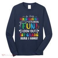 So Long Kindergarten 1st Grade Here I Come Graduation Long Sleeve Shirt thumb 0