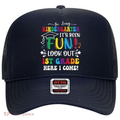 So Long Kindergarten 1st Grade Here I Come Graduation Hat