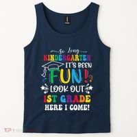 So Long Kindergarten 1st Grade Here I Come Graduation Tank Top thumb 2