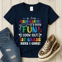So Long Kindergarten 1st Grade Here I Come Graduation Women's T-Shirt thumb 3