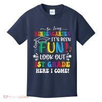 So Long Kindergarten 1st Grade Here I Come Graduation Kids T-Shirt thumb 0