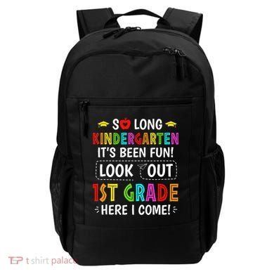So Long Kindergarten 1st Grade Here I Come Graduation Backpack