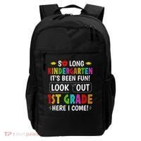 So Long Kindergarten 1st Grade Here I Come Graduation Backpack thumb 0