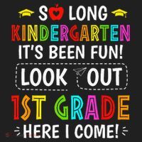 So Long Kindergarten 1st Grade Here I Come Graduation Beanie thumb 2