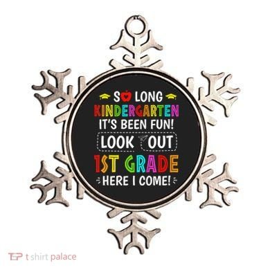 So Long Kindergarten 1st Grade Here I Come Graduation Ornament