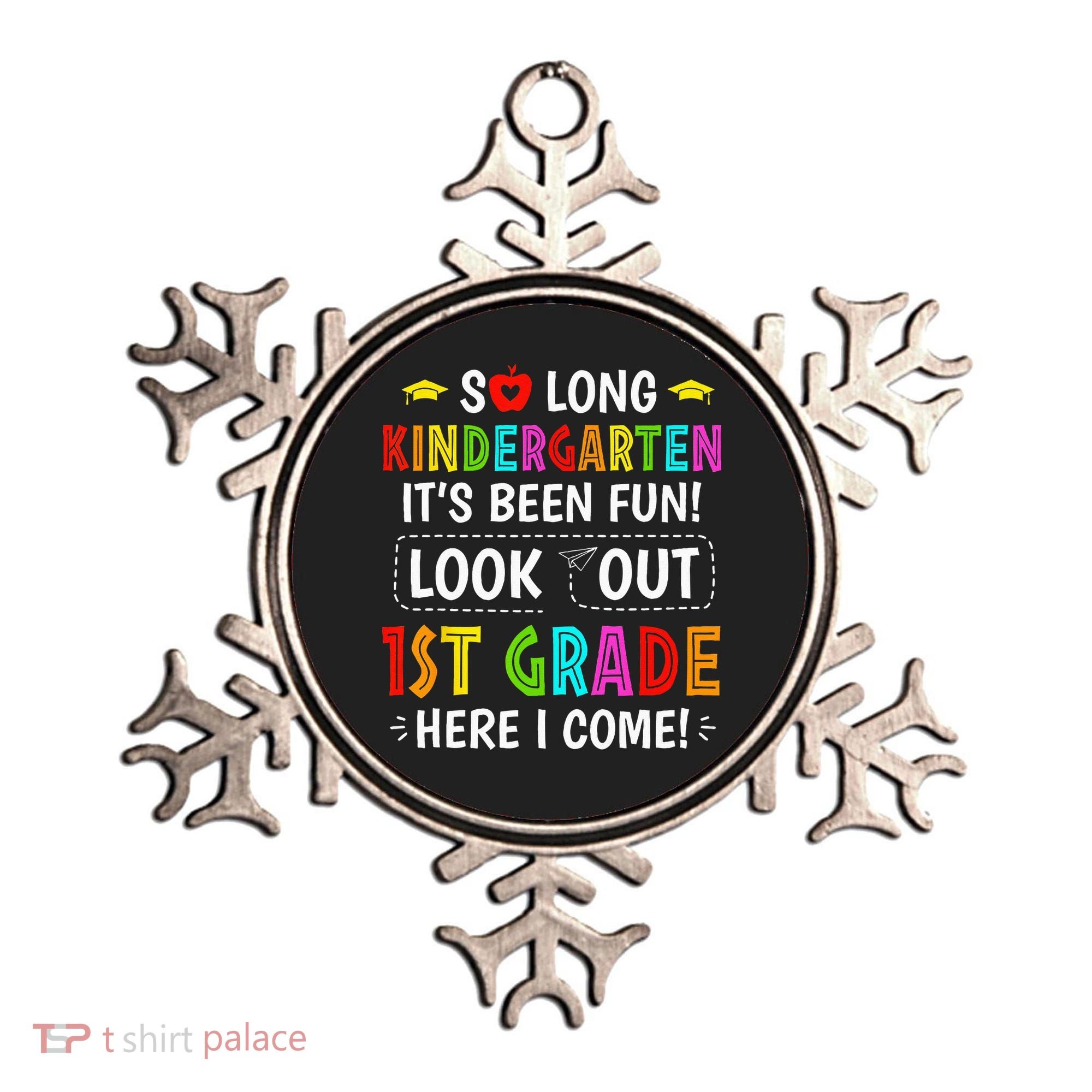 So Long Kindergarten 1st Grade Here I Come Graduation Ornament