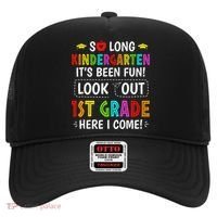 So Long Kindergarten 1st Grade Here I Come Graduation Hat thumb 0