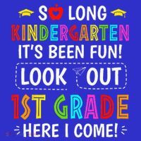 So Long Kindergarten 1st Grade Here I Come Graduation Women's Tank Top thumb 5