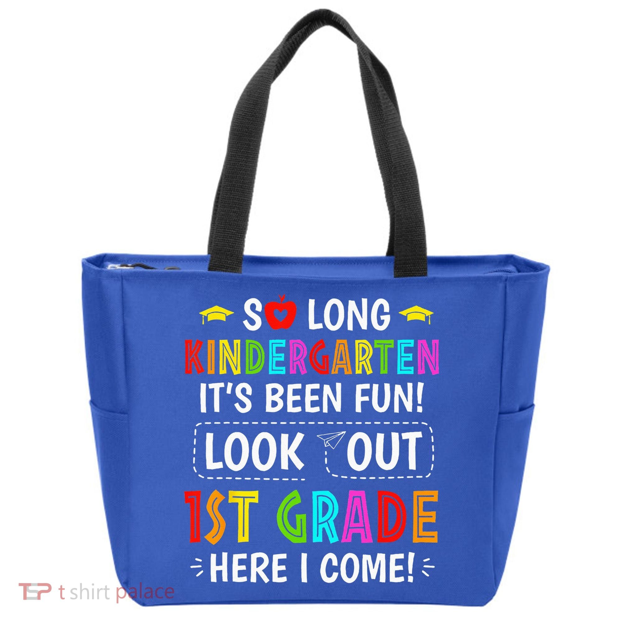So Long Kindergarten 1st Grade Here I Come Graduation Tote Bag