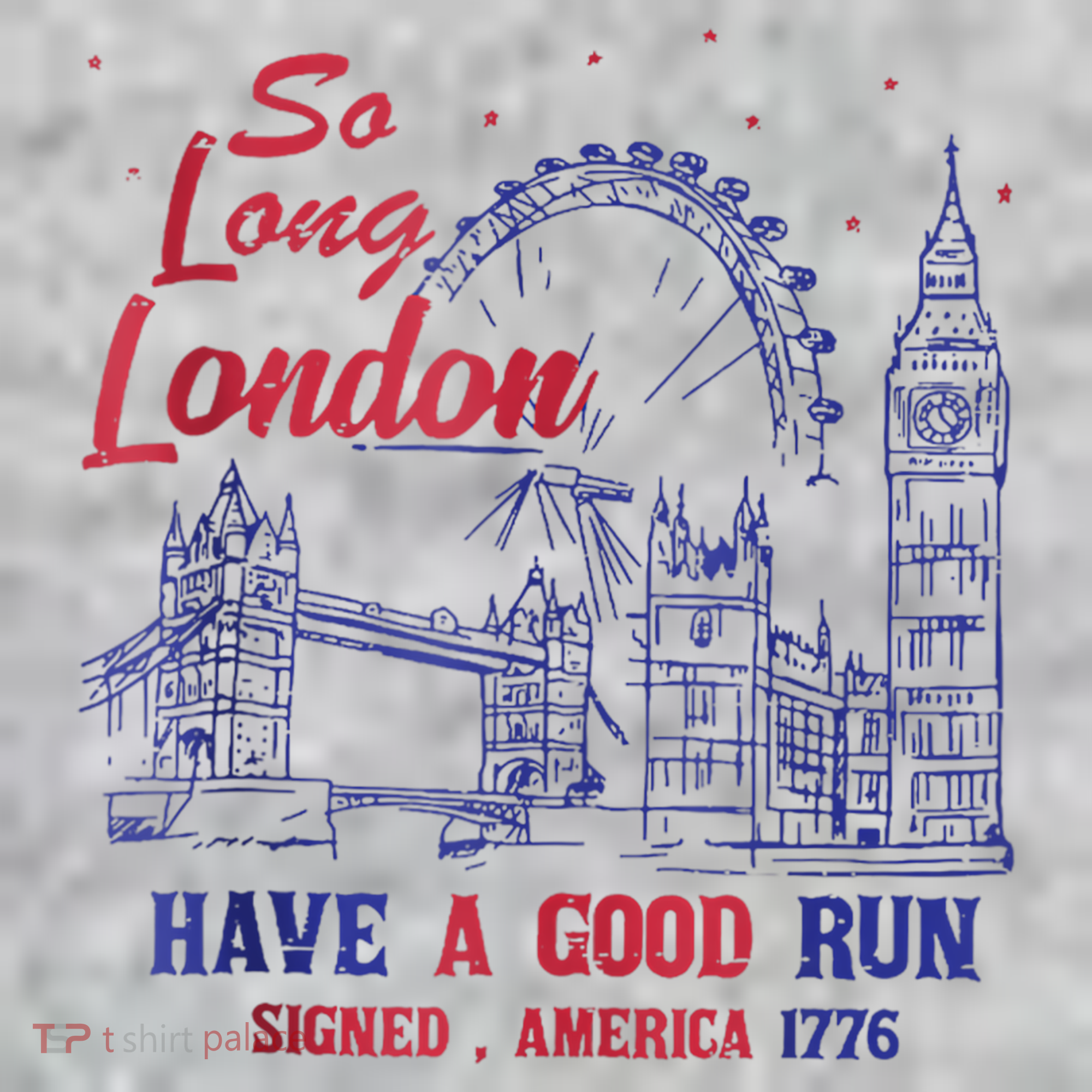 So Long London 4th Of July Pajama Set