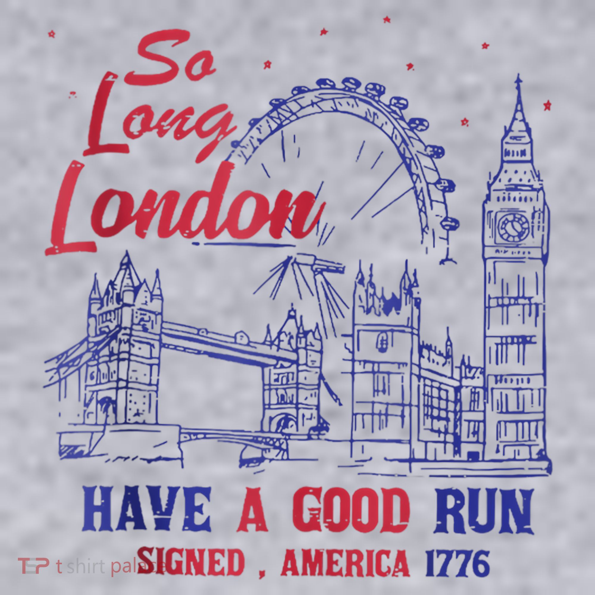 So Long London 4th Of July Women's Sweatshirt