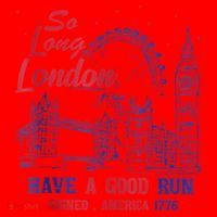 So Long London 4th Of July Santa Hat thumb 1