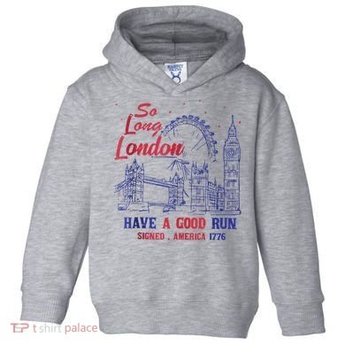 So Long London 4th Of July Toddler Hoodie